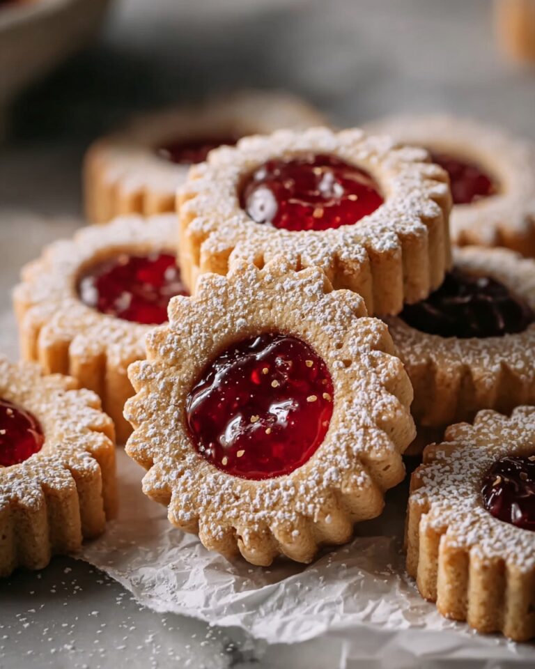 Dulce de Leche Linzer Cookies Recipe