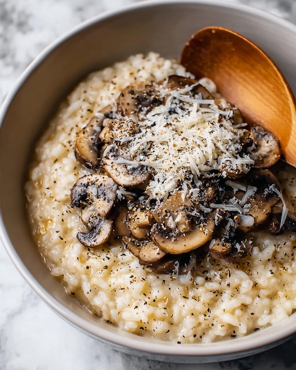 Pastina with Mushroom Leek Parmesan Broth Recipe - Recipe Image