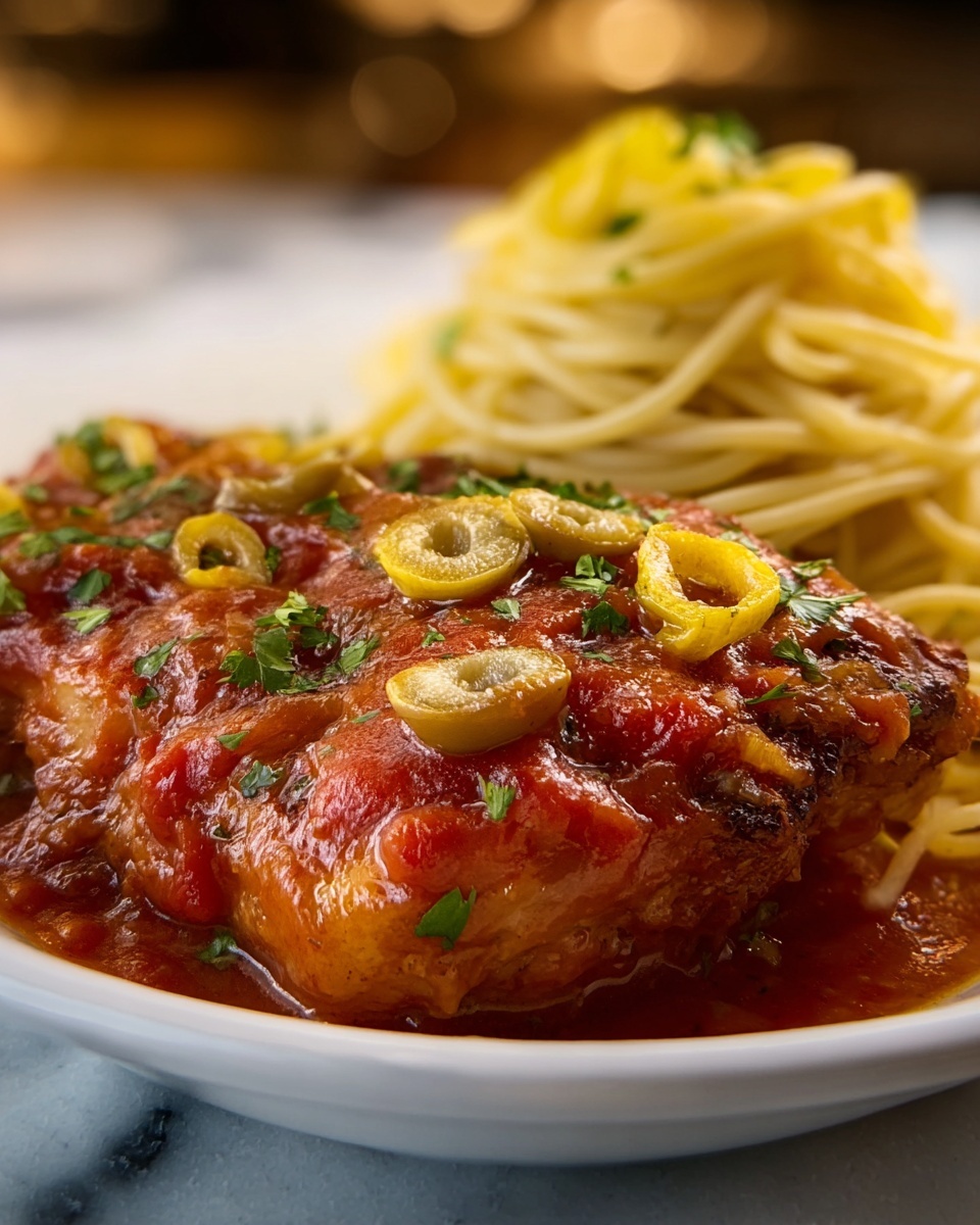 Slow-Cooker Italian Chicken Recipe - Recipe Image