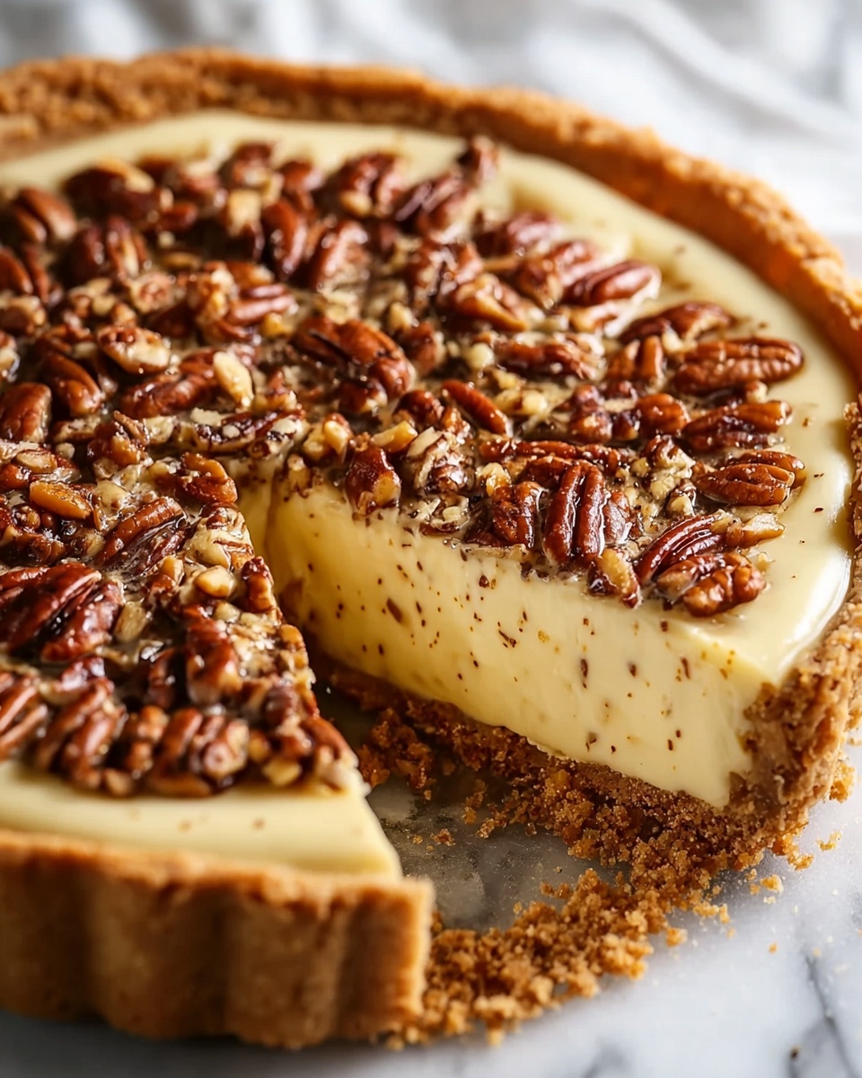 Pecan Cream Pie Recipe - Recipe Image