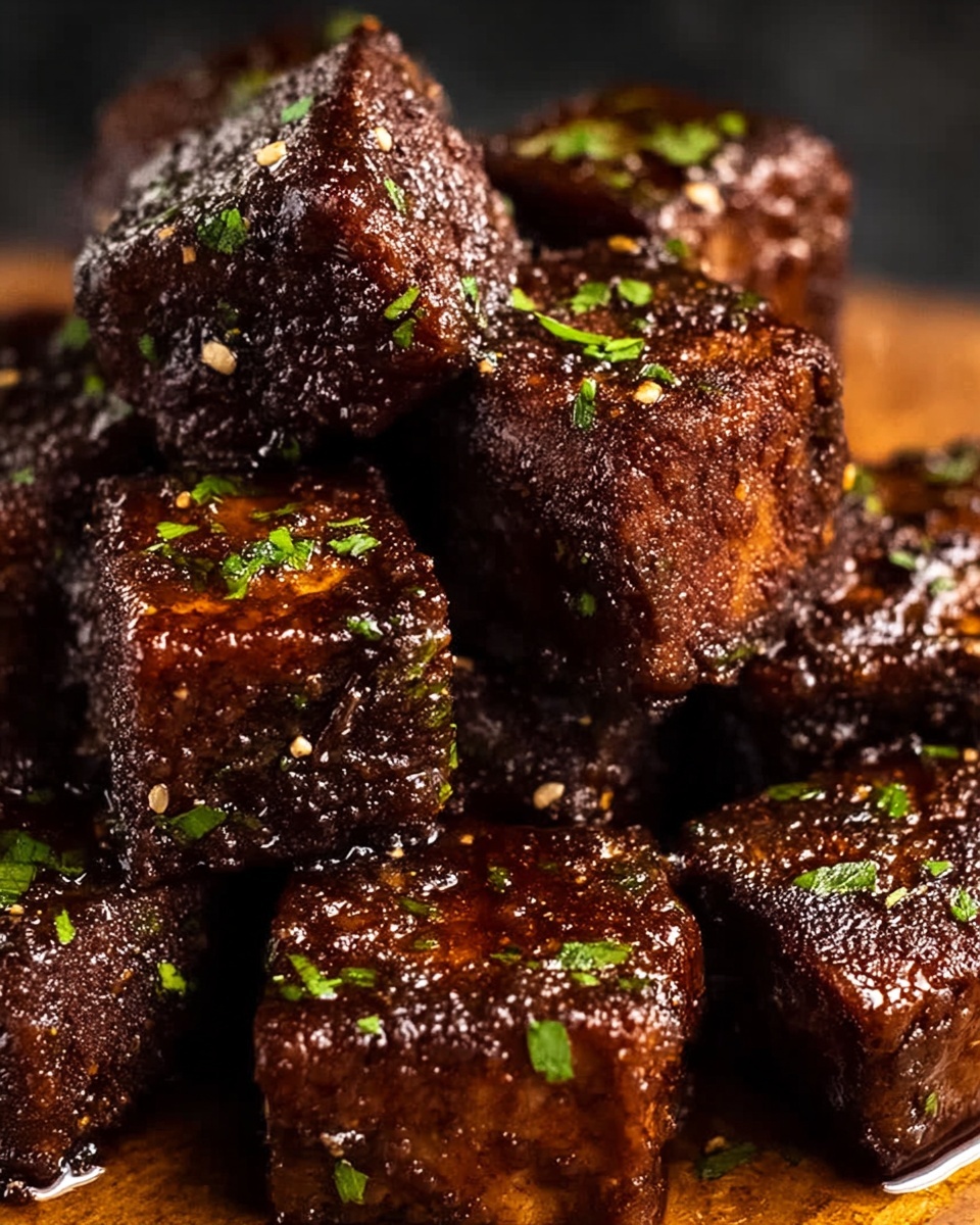 Cajun Garlic Butter Steak Bites Recipe - Recipe Image