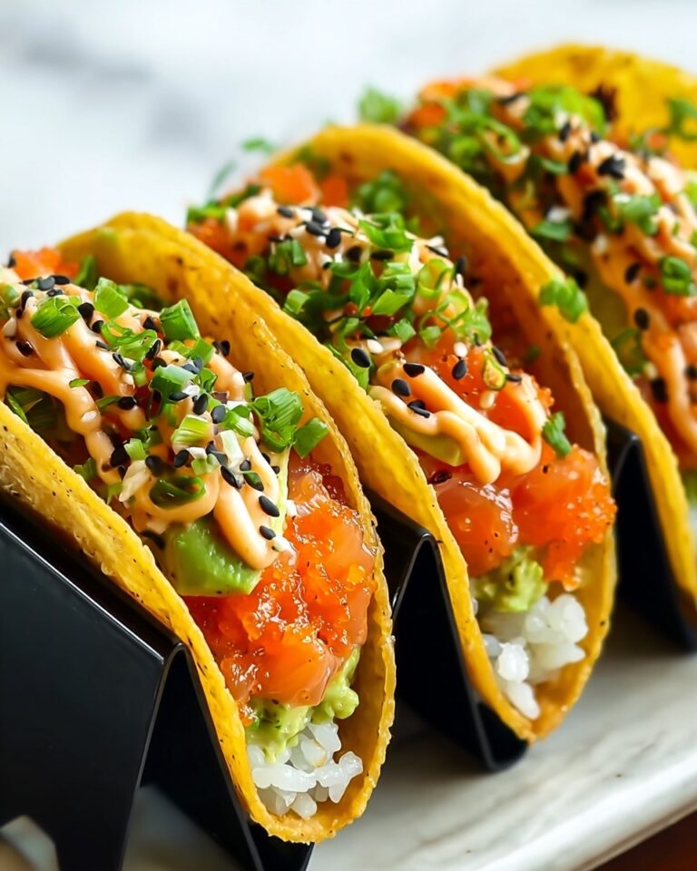 Sushi Tacos Recipe for a Fun Fusion Meal Recipe