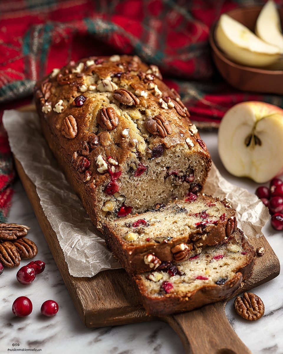 Easy Cranberry Banana Nut Bread Recipe - Recipe Image