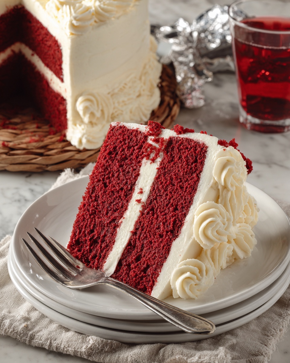 The BEST Red Velvet Cake Recipe - Recipe Image