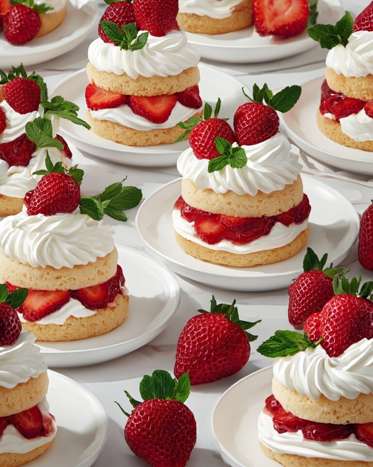 Strawberry Shortcake with Whipped Cream Recipe