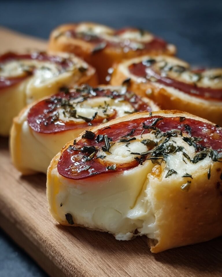 Homemade Pepperoni Pizza Rolls Recipe