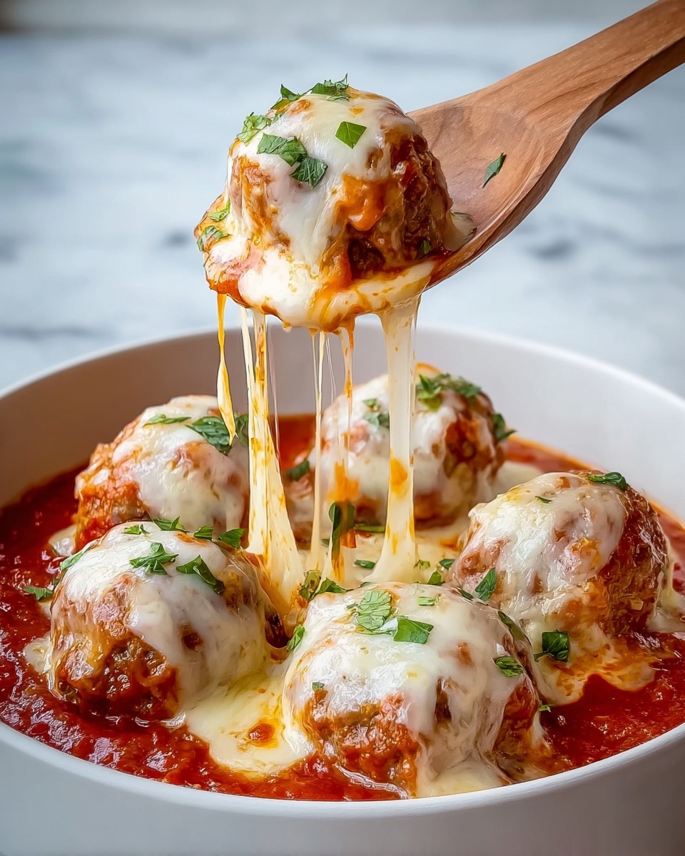 Cheesy Chicken Parmesan Meatballs Recipe - Recipe Image