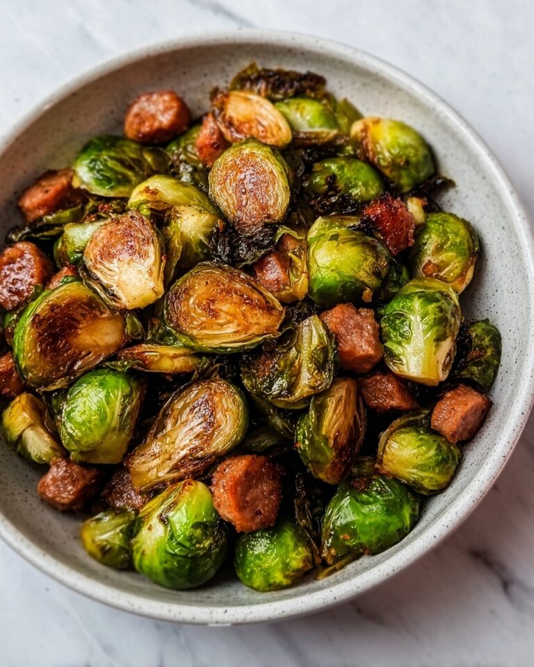 Five-Spice Brussels Sprouts and Sausage Stir-Fry Recipe