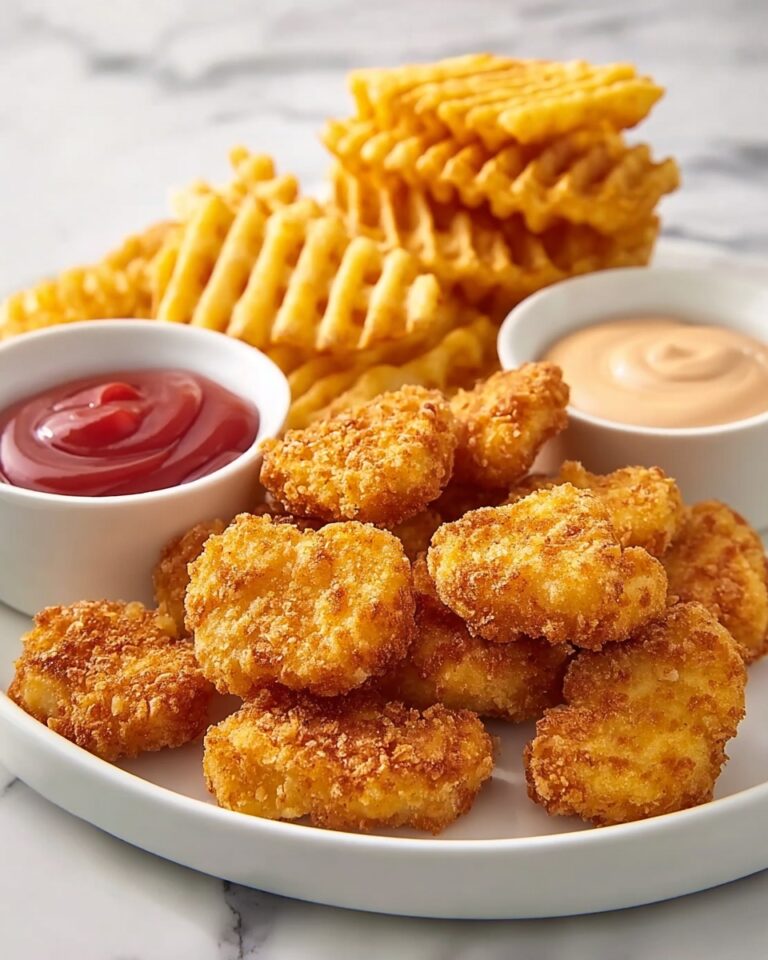 Homemade Chicken Nuggets with Crispy Panko Coating Recipe