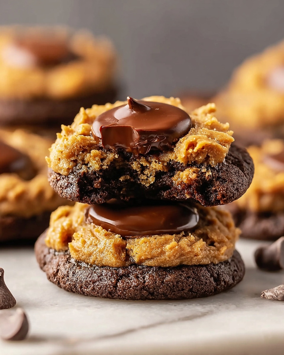 Peanut Butter Buckeye Cookies Recipe - Recipe Image