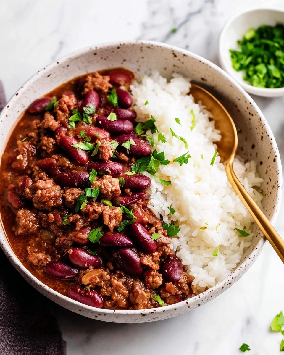Louisiana Red Beans and Rice Recipe - Recipe Image