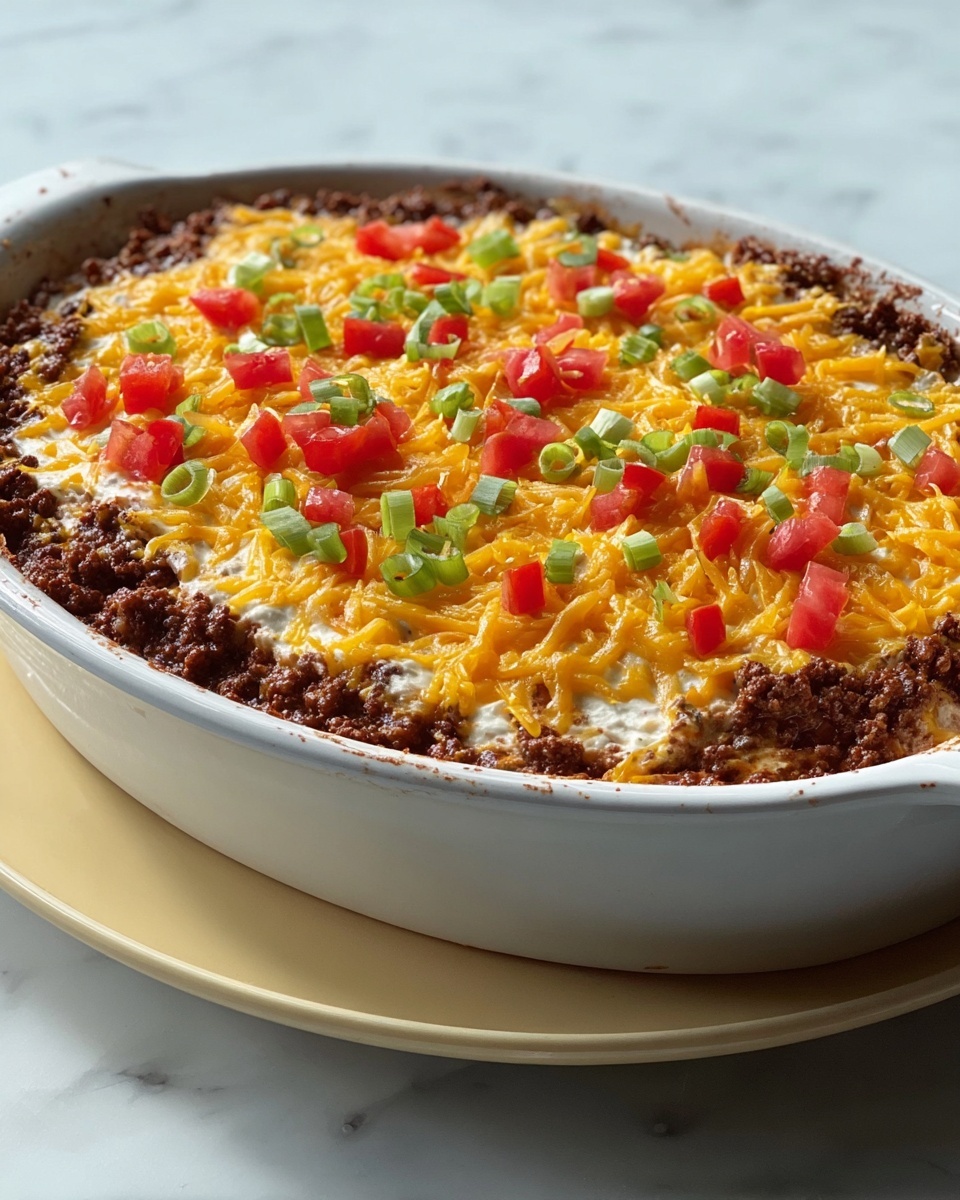 Baked Taco Dip Recipe - Recipe Image