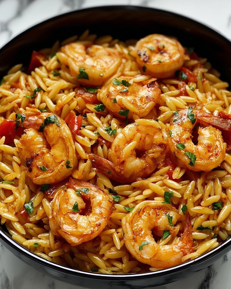 One-Pot Marry Me Shrimp and Orzo Recipe - Recipe Image