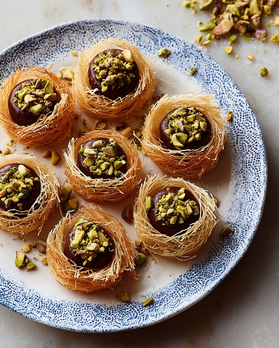 Pistachio Bird’s Nests Recipe - Recipe Image