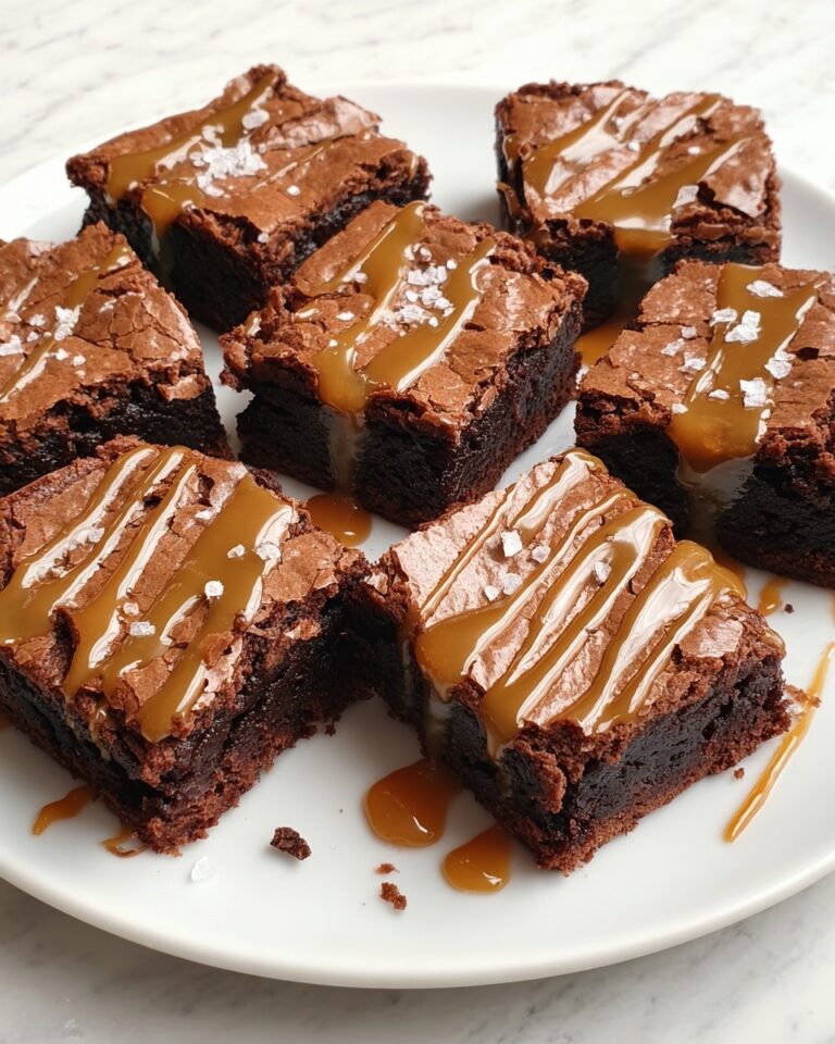 Salted Caramel Brownies Recipe