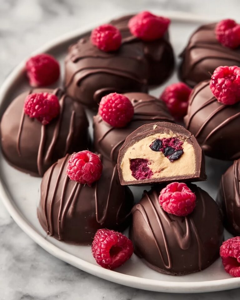 Chocolate Raspberry Mousse Bites Recipe