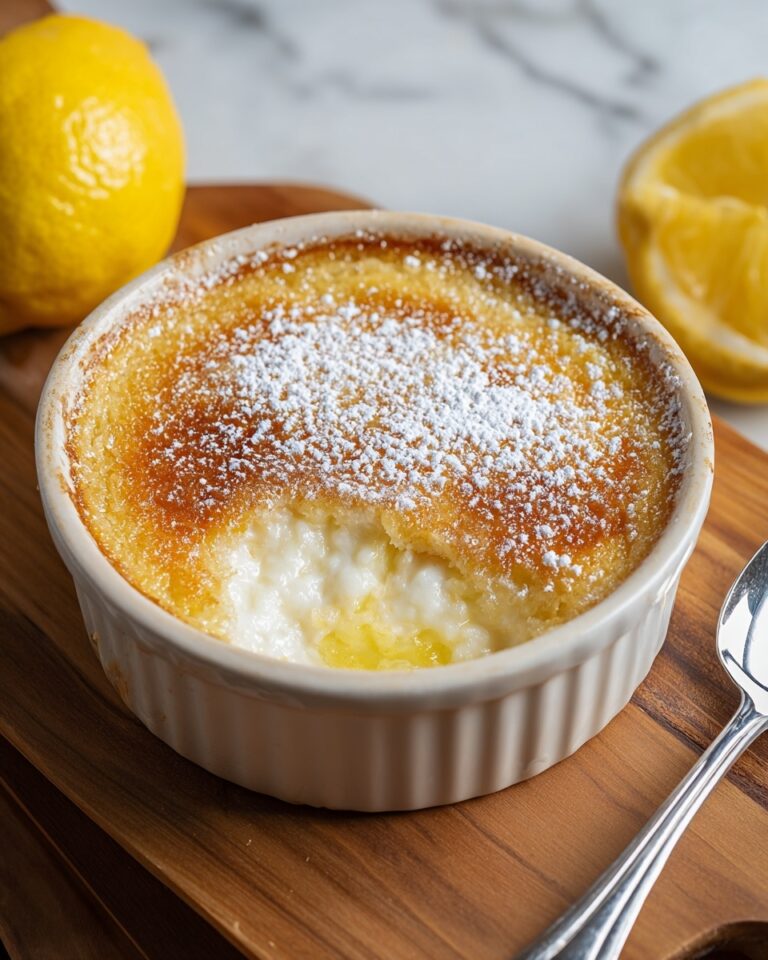 Baked Lemon Pudding Recipe