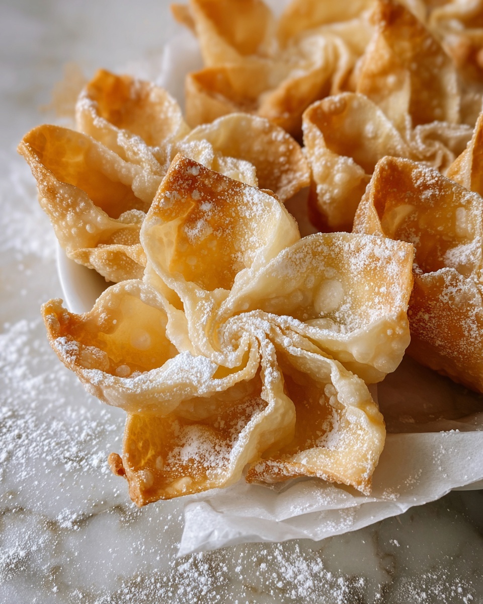 Crispy Homemade Wontons Recipe - Recipe Image