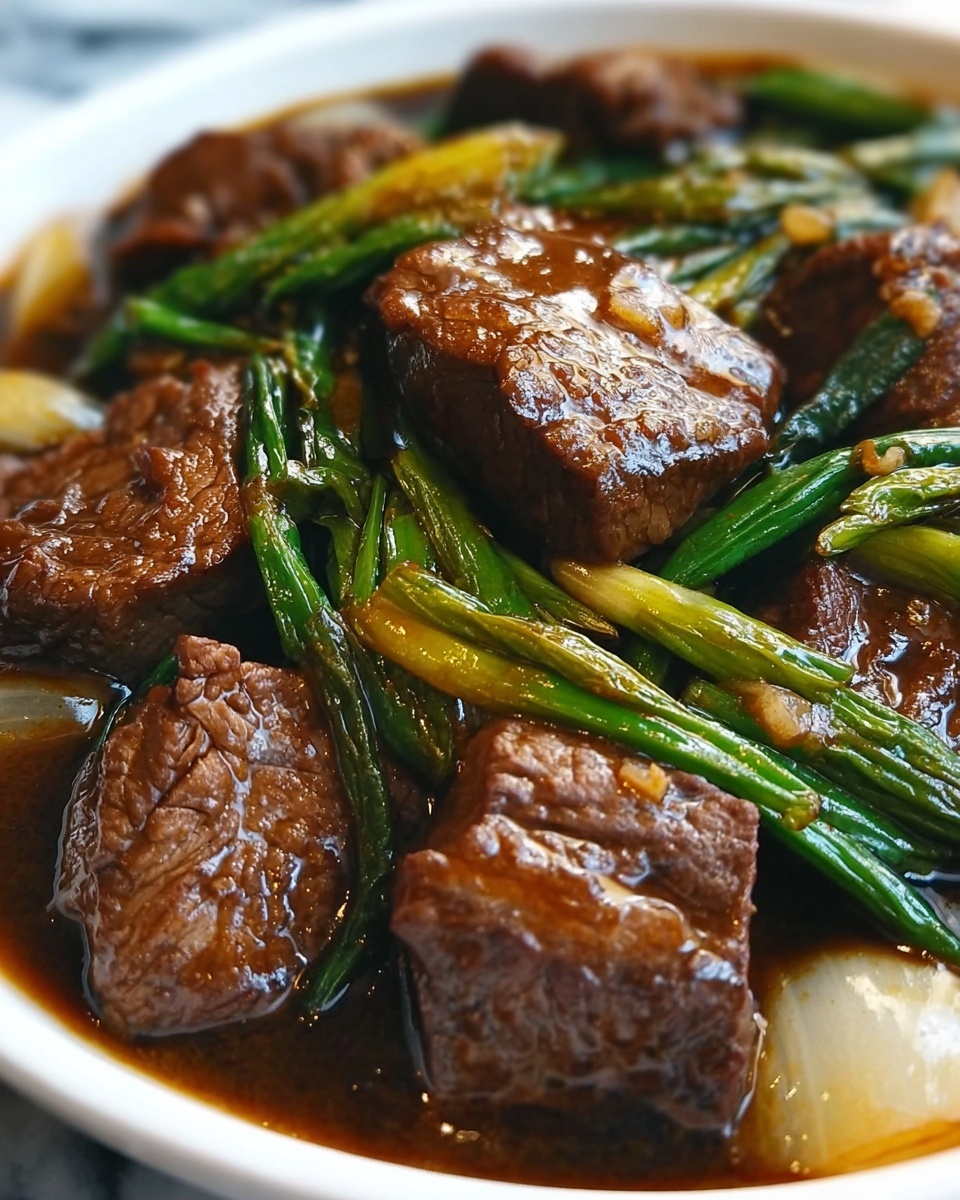 Oyster Sauce Beef & Onion Stir-Fry Recipe - Recipe Image