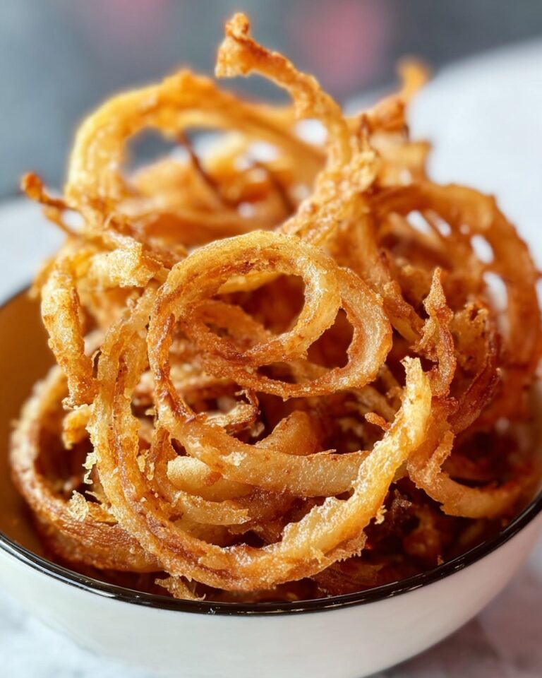 Crispy Onion Strings Recipe