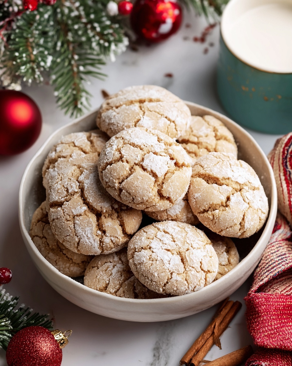 Christmas Snickerdoodles Recipe - Recipe Image