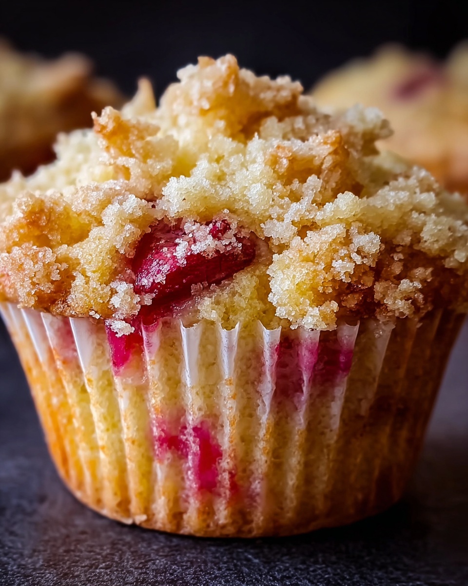 Rhubarb Muffins Recipe - Recipe Image