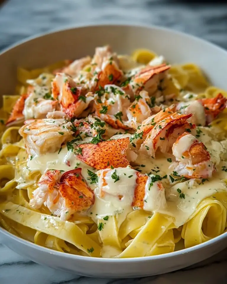 Cajun Lobster, Crab, and Salmon Alfredo Recipe