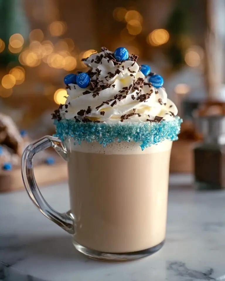 Winter Wonderland White Hot Chocolate Recipe