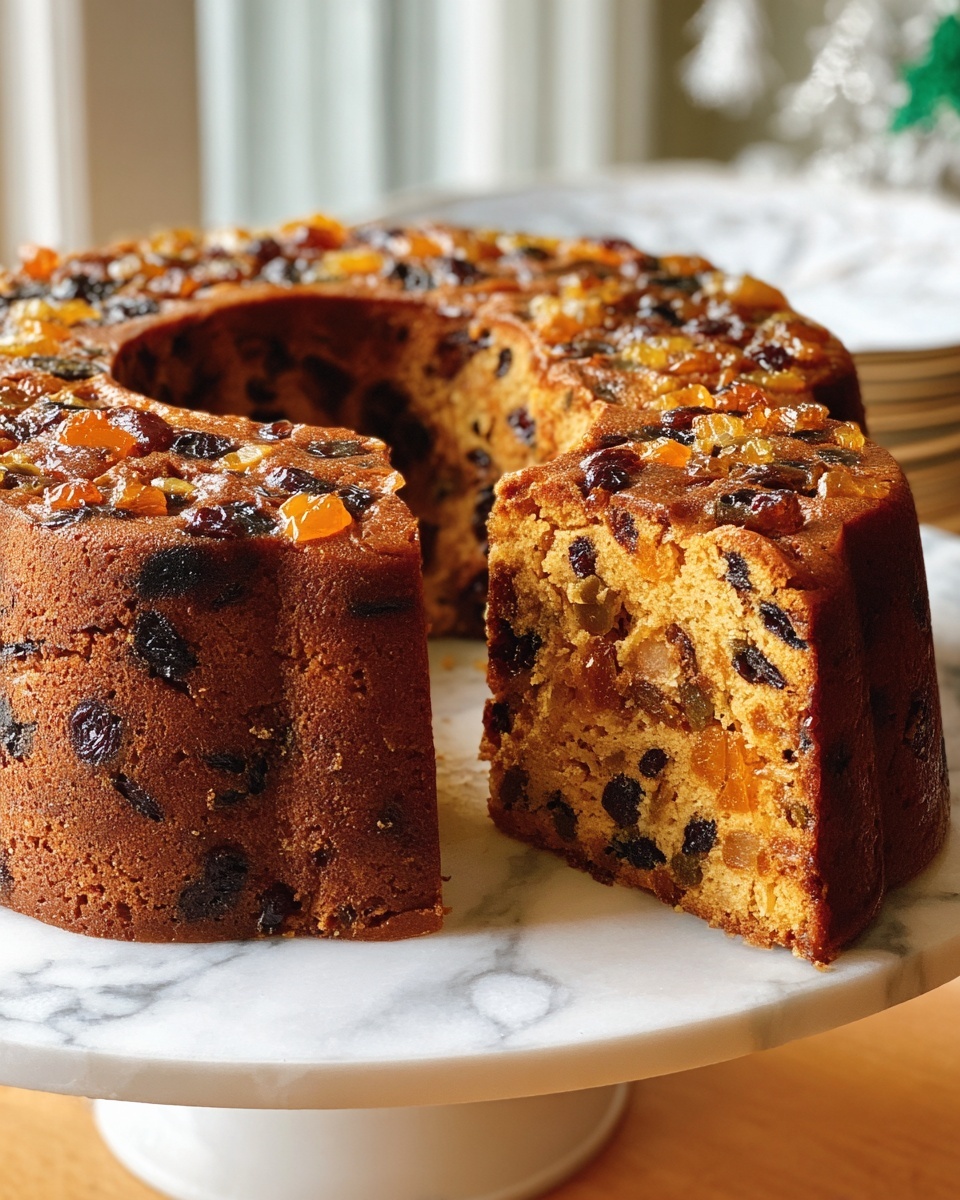 German Fruit Cake Recipe - Recipe Image