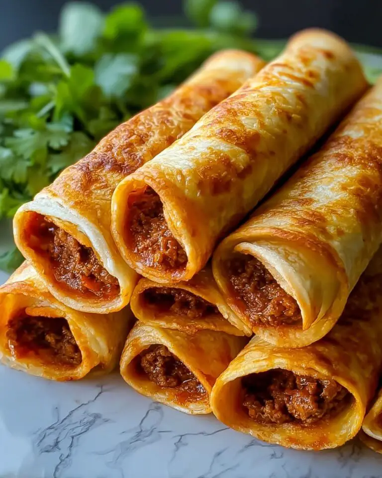 Spicy Beef Taquitos Recipe