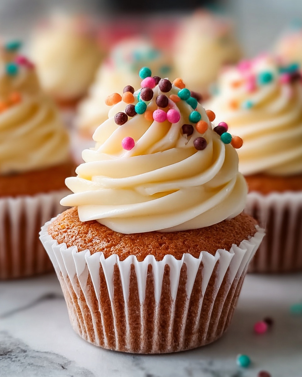 Classic Vanilla Cupcakes Recipe - Recipe Image