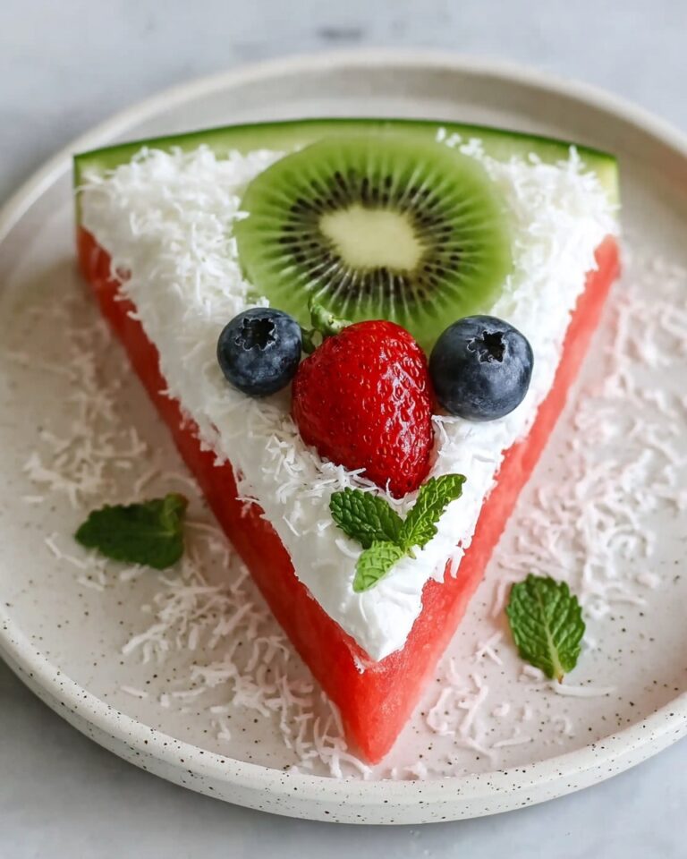 Watermelon Fruit Pizza Recipe