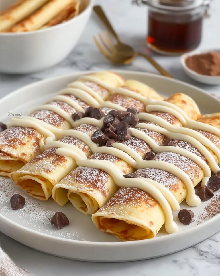 Cinnamon Roll Protein Crepes Recipe