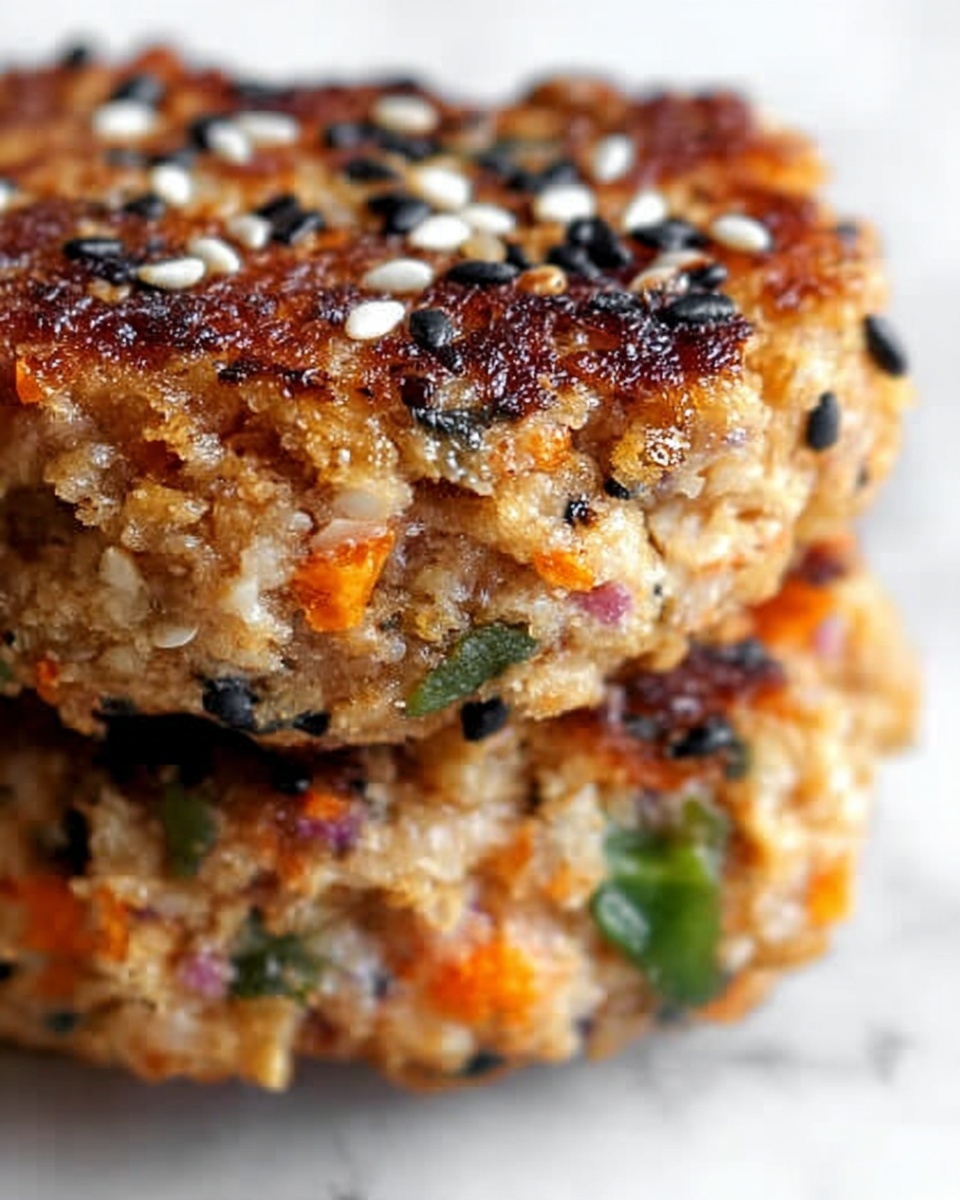 Sesame Crusted Salmon Patties: An Amazing Ultimate Lunchtime Treat Recipe - Recipe Image