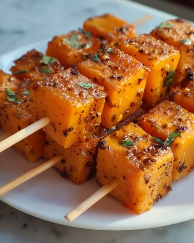 Skewered Cantaloupe Recipe