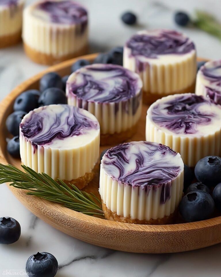 Blueberry Swirl Yogurt Bites Recipe