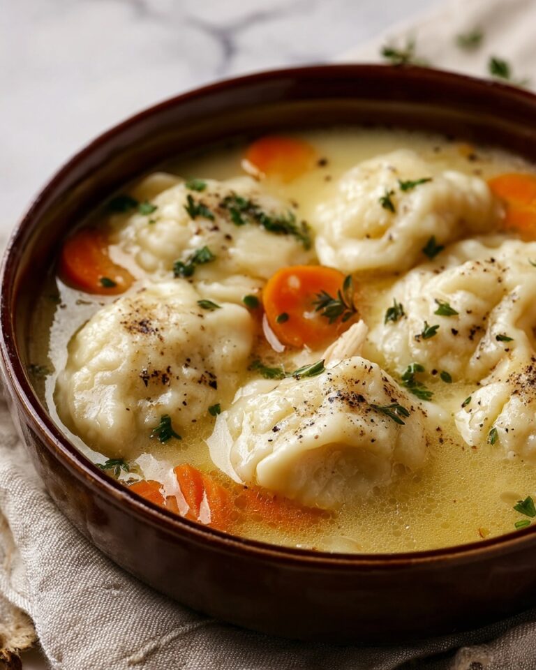 Chicken and Dumpling Soup Recipe