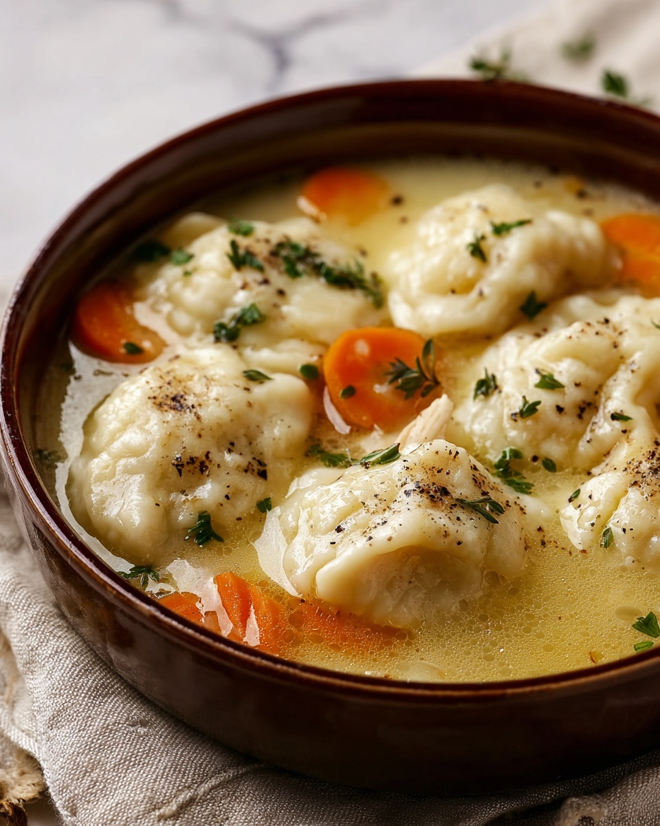 Chicken and Dumpling Soup Recipe - Recipe Image
