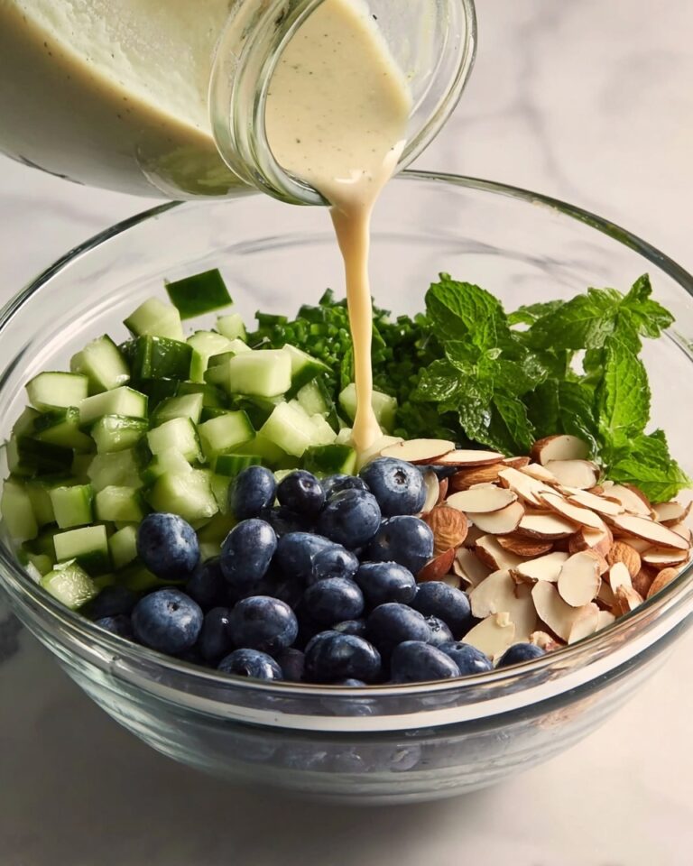 Cucumber Blueberry Salad Recipe