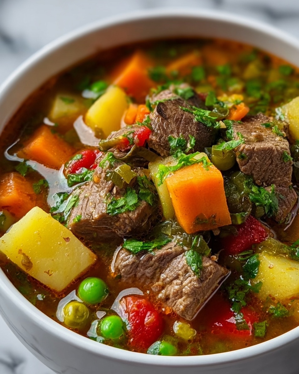 Beef Vegetable Soup Recipe - Recipe Image