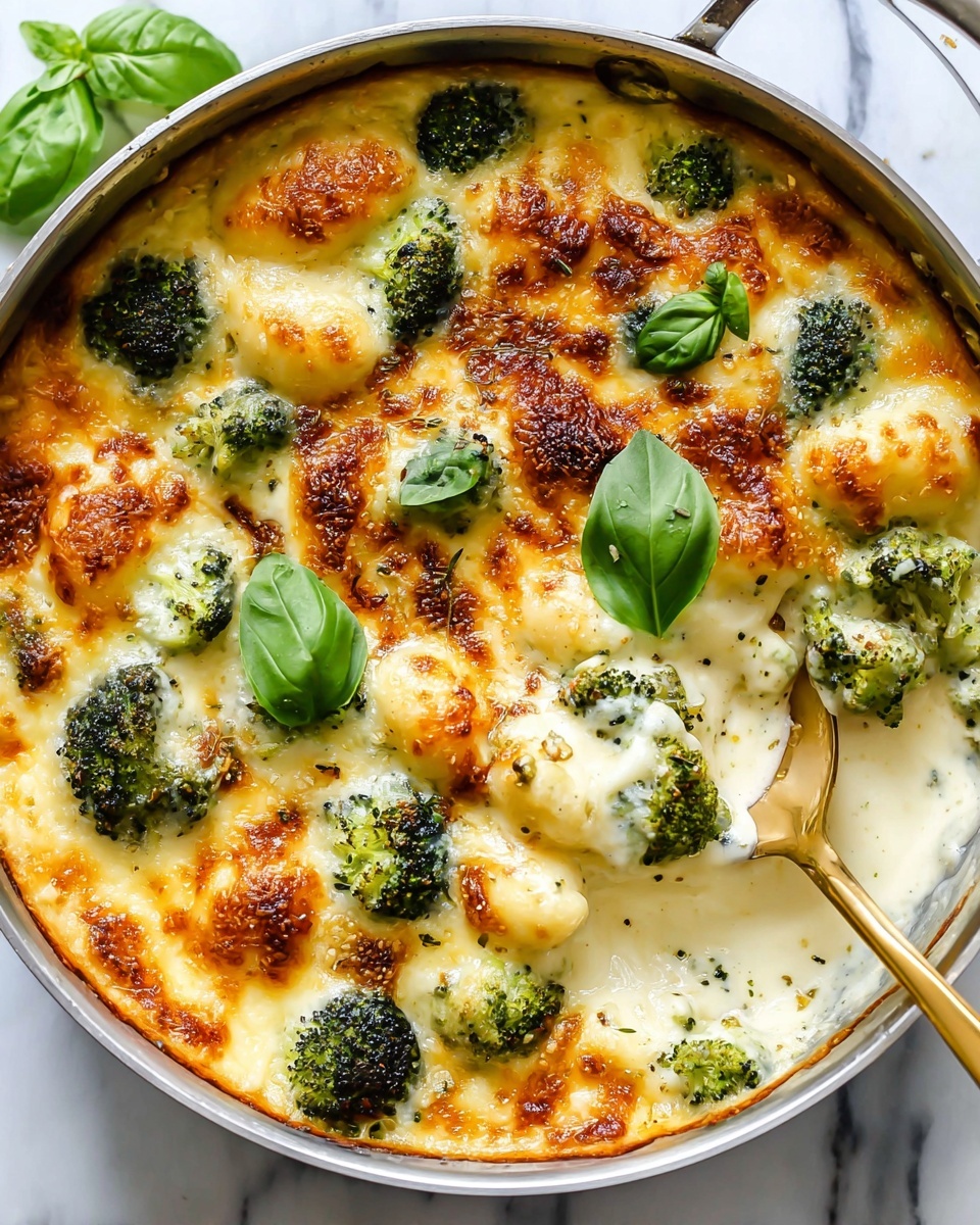 Chicken Alfredo Gnocchi Bake Recipe - Recipe Image