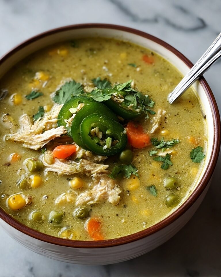 Crock Pot Green Enchilada Chicken Soup Recipe