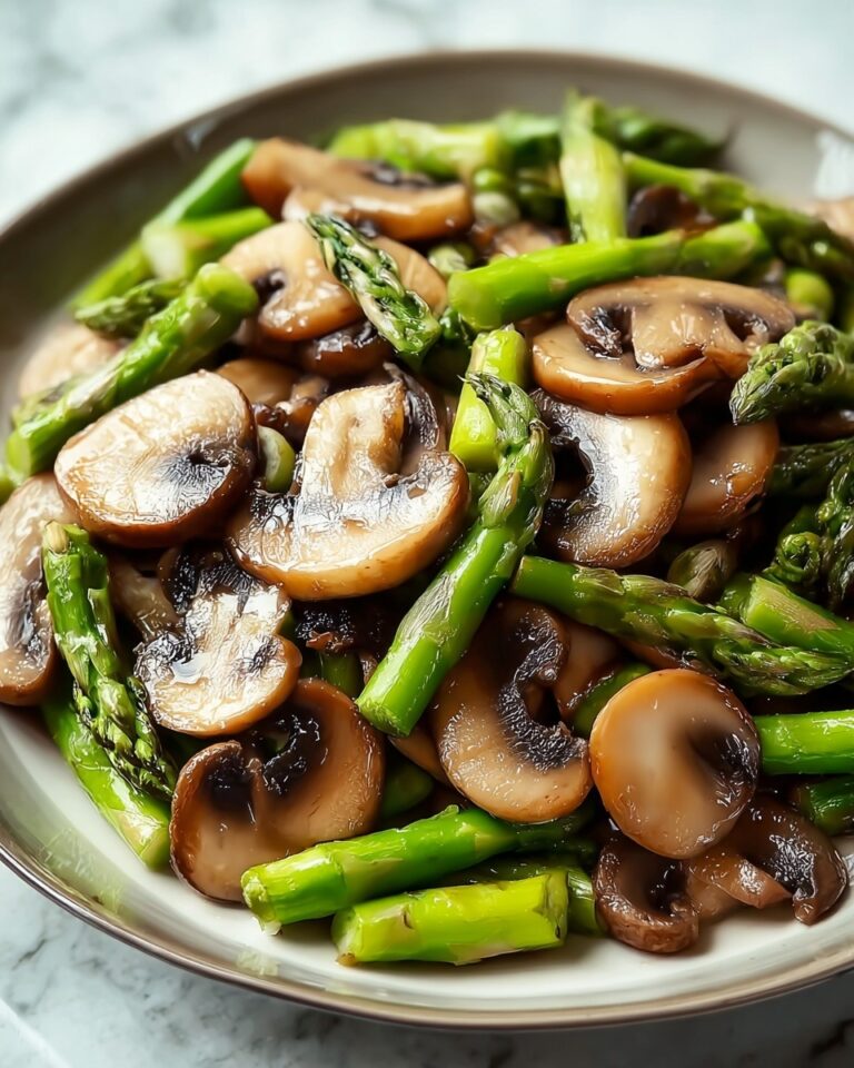 Pickled Mushrooms and Asparagus Recipe