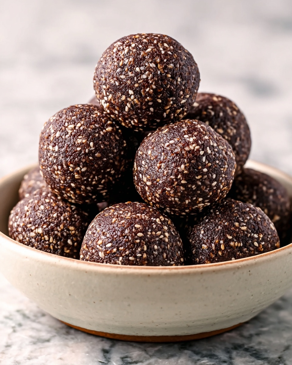 Wholesome Chocolate Bliss Balls Recipe - Recipe Image