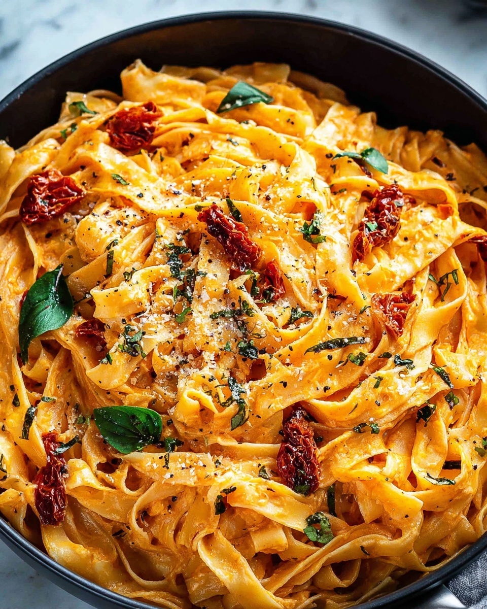 Creamy Sun-Dried Tomato Fettuccine: A Deliciously Easy Recipe to Try Today Recipe - Recipe Image