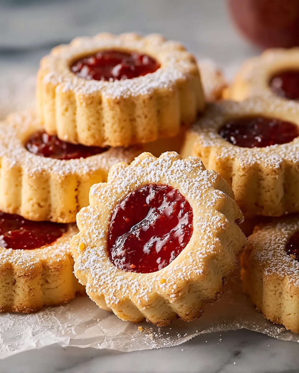 Dulce de Leche Linzer Cookies Recipe - Recipe Image