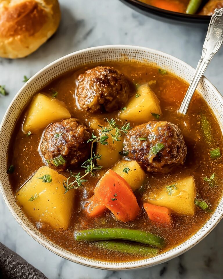 Meatball Stew Recipe