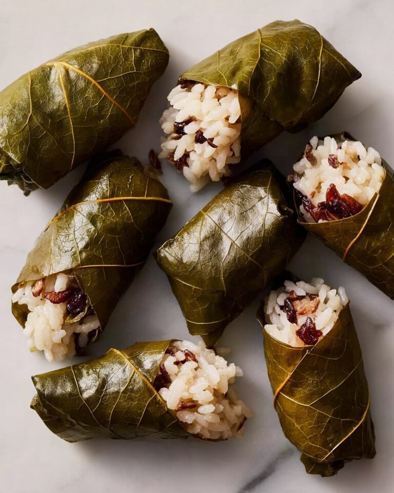 Dolmas (Stuffed Grape Leaves) Recipe