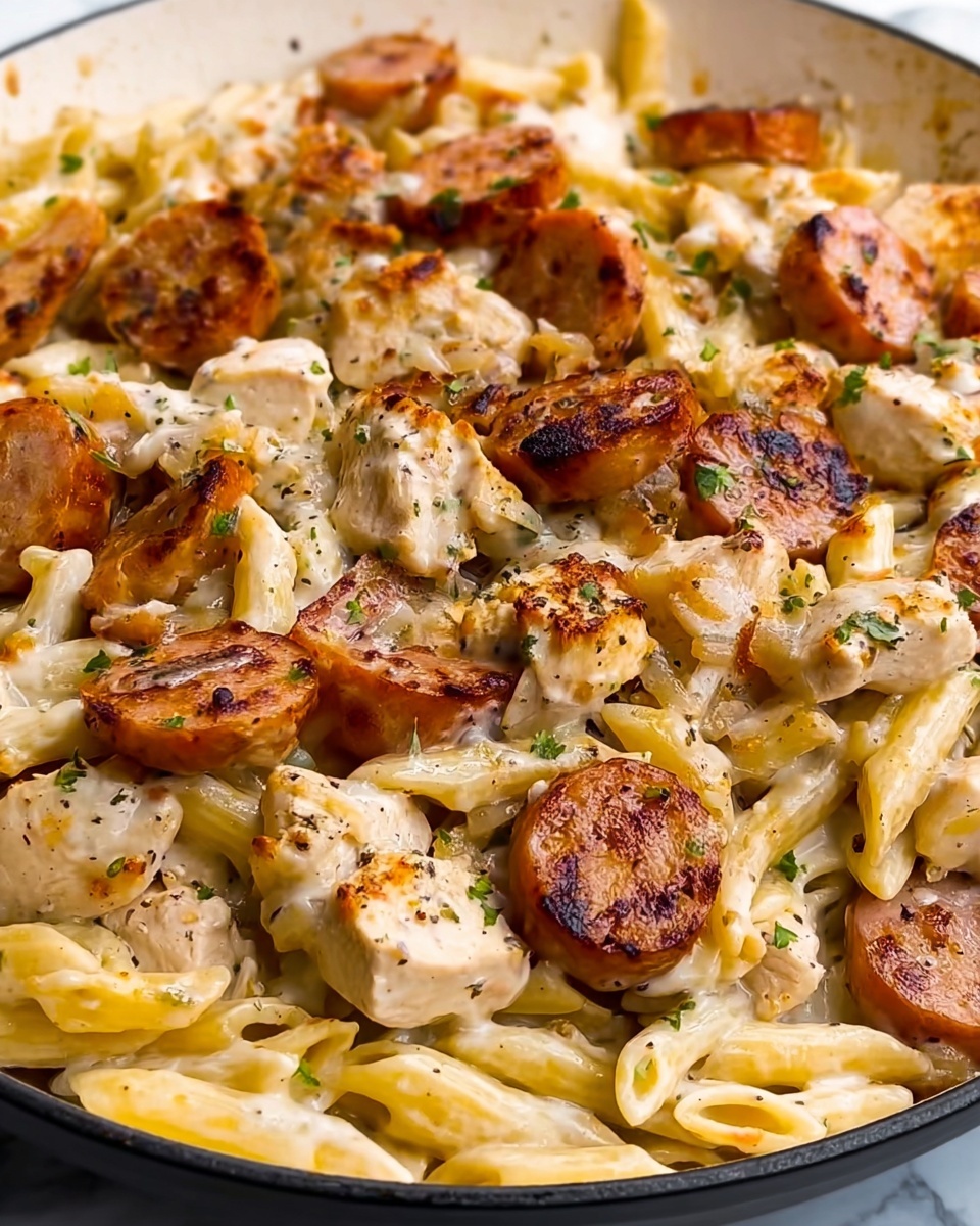 5-Star Crock Pot Creamy Cajun Chicken Pasta Recipe - Recipe Image