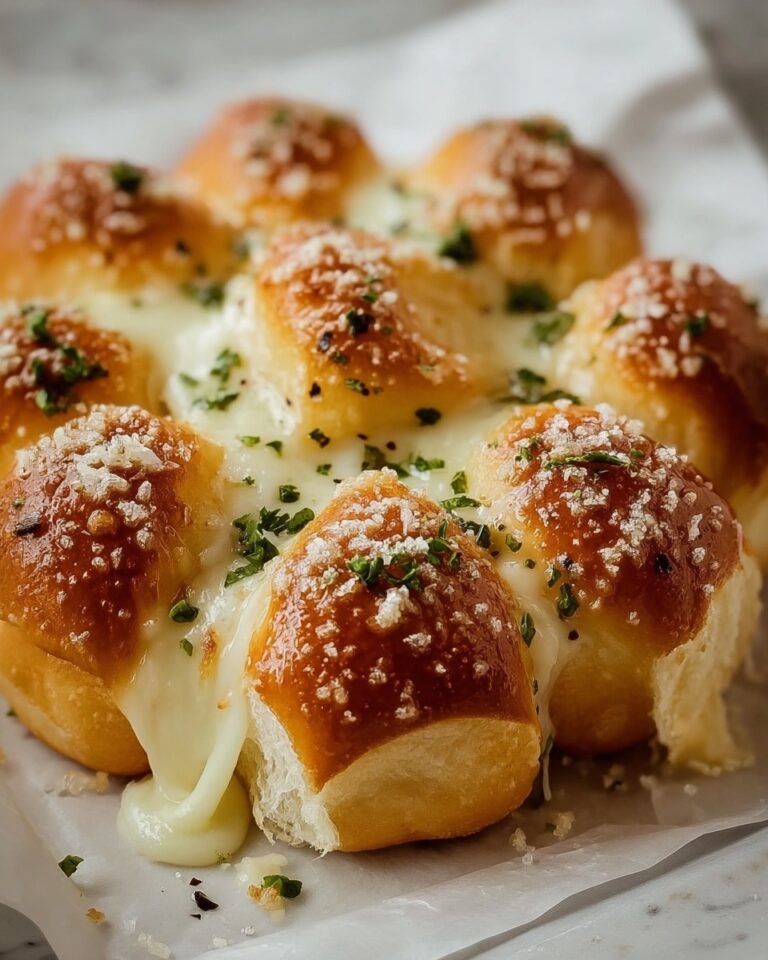 Cheese-Filled Garlic Knots Recipe